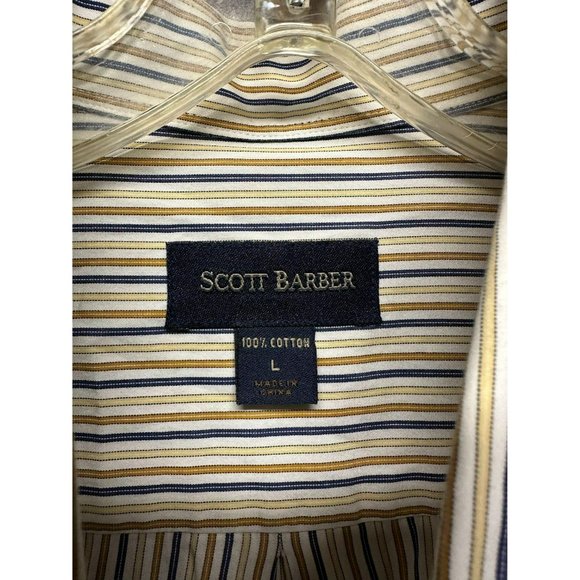 Scott Barber Men's Long Sleeve Button Up Size Large - Picture 2 of 3
